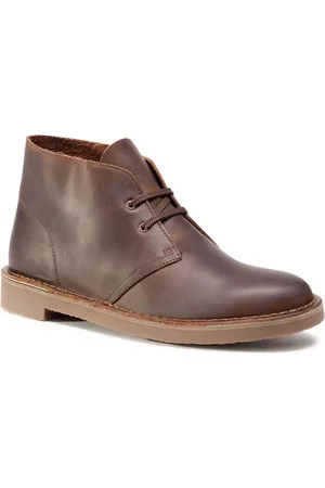 Clarks Schnürschuhe Bushacre 3 261535327 Dark Brown Leather Schnürboots - Verkäufer: Modivo_de