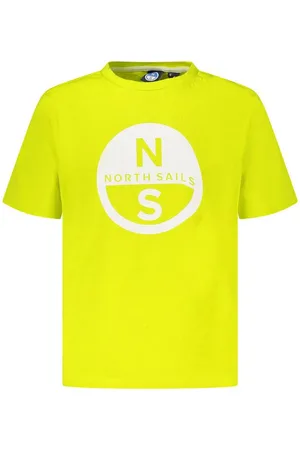 North Sails T-Shirt Kinder T-Shirt Gelb Kurzarm mit Print & Rundhals - - Verkäufer: Redeve