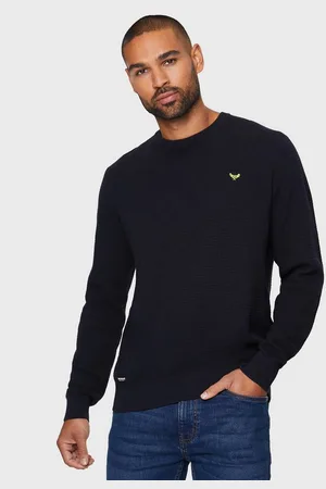 Threadbare Rundhalspullover Pitkin (1-tlg) mit Logo Patch - Verkäufer: onQuality