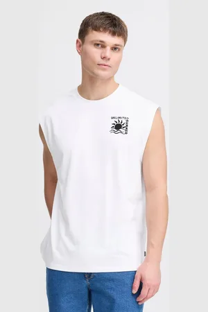 Solid Rundhalsshirt SDOLAV lässiges Tanktop mit Backprint - Verkäufer: meinemarkenmode