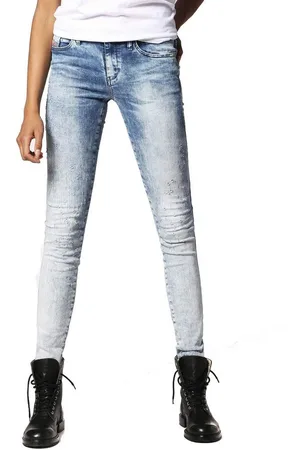 Diesel Skinny-fit-Jeans Skinzee 084GW Damen Jeans Hose Skinny Super Slim - Verkäufer: fashion4smile