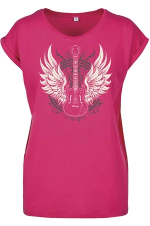 Youth Designz Print-Shirt "Gitarre mit Flügel" Damen T-Shirt Statement Geschenk Frauen Motiv mit stylischen Aufdruck für Frauen - Verkäufer: EmDa Trading GmbH