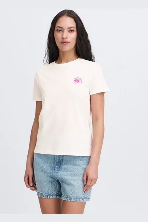 Ichi Rundhalsshirt IHCAMINO Klassisches T-Shirt mit Aufdruck - Verkäufer: meinemarkenmode
