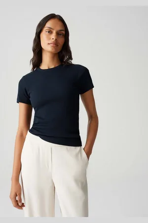 Opus T-Shirt SAMUNA Feines Rippshirt Slim aus BCI Cotton Mix - Verkäufer: GmbH | someday GmbH