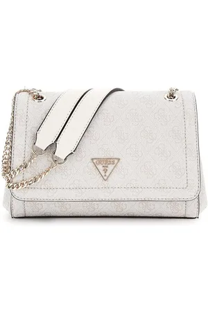 Guess Umhängetasche Damen Schultertasche Noelle Bone Logo (1, 1-tlg., 1) - Verkäufer: TaschenParadies