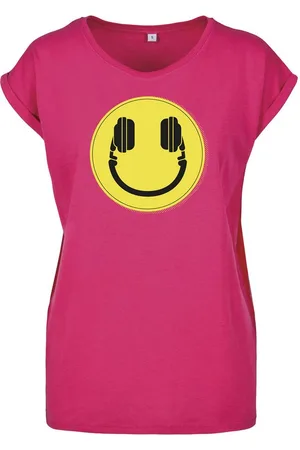 Youth Designz Print-Shirt "Headset Smiley" Damen T-Shirt Statement oder Geschenk Frauen Motiv mit lustigen Aufdruck für Frauen - Verkäufer: EmDa Trading GmbH