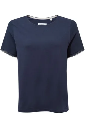 Craghoppers Kurzarmshirt - Lavern Nosibotanical Damen T-Shirt, navy - Verkäufer: hive outdoor