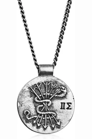 Haze & Glory Kette mit Anhänger Münze Schlange Pfeile - Savage 925 Silber, Schlange - Verkäufer: JULIE & GRACE GmbH
