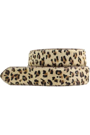 BELTINGER Ledergürtel Hochwertiger Fell-Ledergürtel ohne Schnalle 4 cm - Kuh-Ledergürtel Dam (1-St) - Verkäufer: Brazil Lederwaren