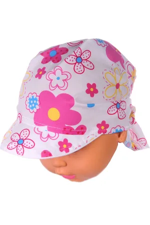 La Bortini Kopftuch Baby Kinder Bandana Tuch mit Schirm Schirmmütze Kopfbedeckung, aus reiner Baumwolle, Einheitsgröße - Verkäufer: A&O Baby-und Kindermoden