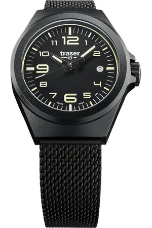 Traser Quarzuhr H3 108204 Herrenuhr P59 Essential S Black 37mm 10ATM H3 108204 Herrenuhr P59 Essential S Black 37mm 10ATM - Verkäufer: Timeshop24