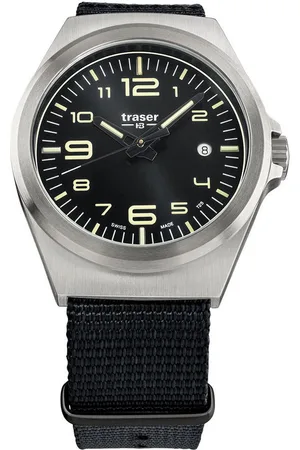 Traser Quarzuhr H3 108638 Herrenuhr P59 Essential M Black 42mm 10ATM H3 108638 Herrenuhr P59 Essential M Black 42mm 10ATM - Verkäufer: Timeshop24