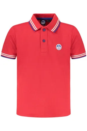 North Sails Poloshirt Stylisches Kinder Polo Rot - Kurzarm - Verkäufer: Redeve