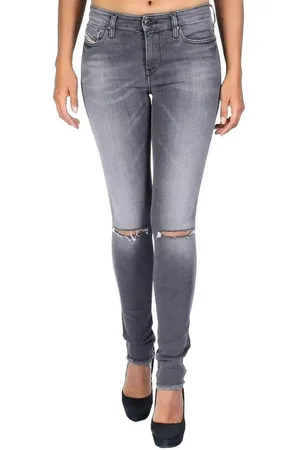 Diesel Skinny-fit-Jeans Damen Skinzee R75F6 Jeans Hose Skinny - Verkäufer: fashion4smile