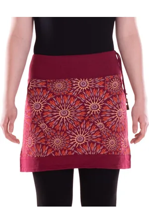 Vishes Minirock Damen Mini-Rock Baumwolle Mandala-Muster elastischer Bund Alternative Bekleidung, Ethno, Hippie, Retro Style - Verkäufer: - Alternative Bekleidung
