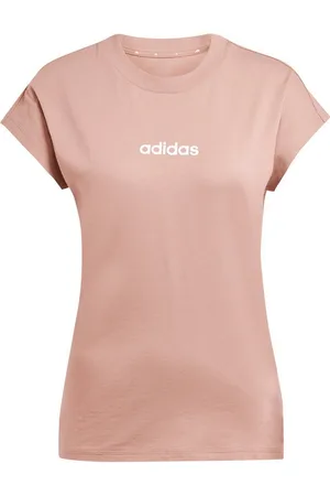 adidas T-Shirt adidas Damen T-Shirt Essentials Linear Cotton Tee - Verkäufer: CORTEXPOWER