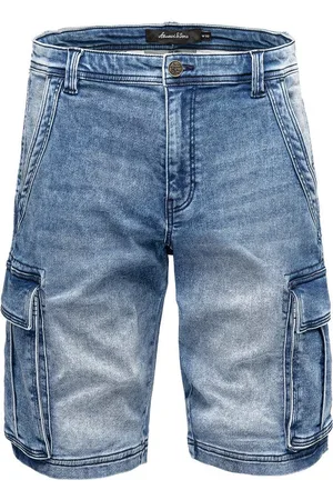 amaci Cargoshorts FORT LEE Jeansshorts Herren Bermuda Jeans Short Hose Regular Fit - Verkäufer: