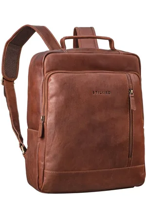 STILORD Notebookrucksack "Soline" Großer 15 Zoll Laptop Rucksack Echt Leder für Herren & Damen - Verkäufer: Leder