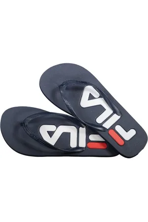 Fila Badeschuh Damen-Pantolette Blau: Bequeme Zehensandalen mit - Verkäufer: Redeve