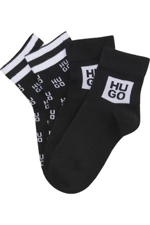 HUGO BOSS Freizeitsocken 2P SH STACKED CC W (Packung, 2er Pack) im 2er Set