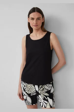 QS by s.Oliver Shirttop Top mit dekorativem Cut-out Cut Out - Verkäufer: