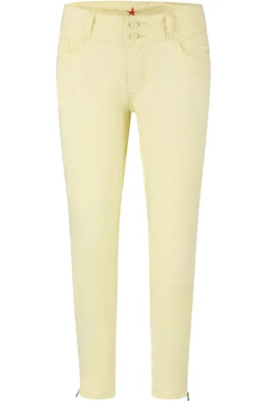 Buena Vista Stretch-Jeans TUMMYLESS V 7/8 pastel yellow 2503 B5793 4003.2199 - Stret - Verkäufer: Jeans-Manufaktur