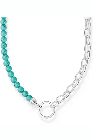 Thomas Sabo Collier für Charms Silber und Türkisfarbene Beads - Verkäufer: uhrcenter