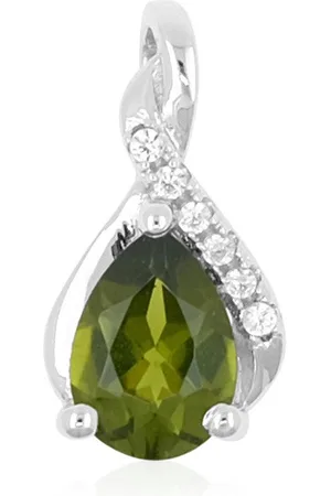 Cavill Anhänger Set Kenianischer Idocrase 0,64ct Sterling Silber Anhänger, Teardrop (1-tlg) - Verkäufer: Juwelo Deutschland GmbH