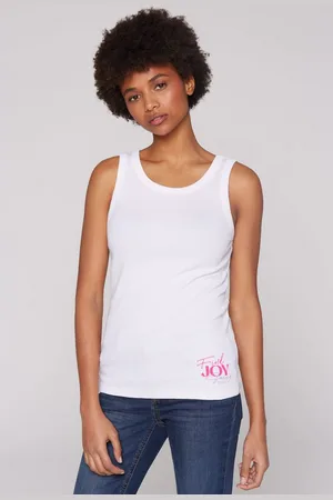 Soccx Tanktop aus Baumwolle