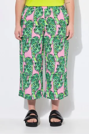 Angel of Style Schlupfhose Hose weites Bein Leoparden-Muster - Verkäufer: Popken Fashion Group