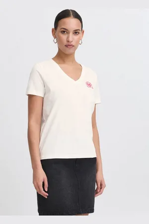 Ichi V-Shirt IHCAMINO modisches T-Shirt mit Aufdruck - Verkäufer: meinemarkenmode