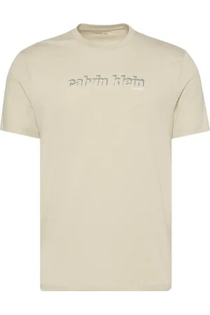 Calvin Klein T-Shirt SS 30s E CLVN LN 3D Mit Rundhalsausschnitt