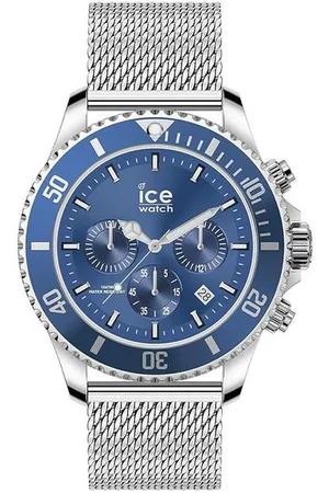 Ice-Watch Quarzuhr Ice Steel Mesh Blue Chrono, Ice Steel Mesh Blue Chrono - Verkäufer: Juwelier Bektas e.K.