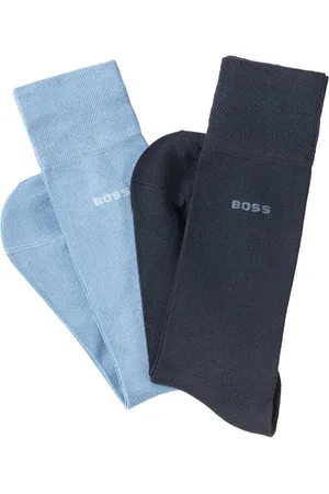 HUGO BOSS Businesssocken 2P RS Bamboo 1027 (Packung, 2-Paar) mit Strickbündchen