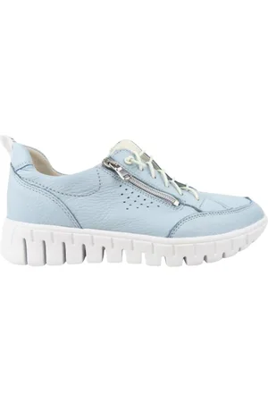 Waldläufer H-Birdy HOXY sky Slipper Schuhhaus Otto Cronauer