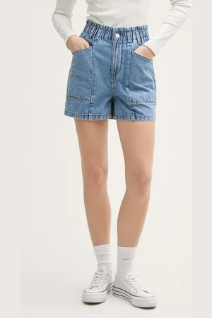 TOM TAILOR Jeansshorts Paperbag Jeans Shorts - Verkäufer: TOM TAILOR