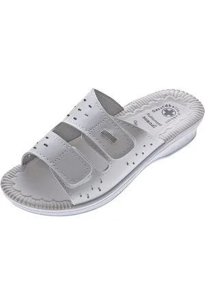 Scandi Clogs Pantoletten Latschen Gesundheits Schuhe Sandale Gel-Effekt - Verkäufer: stahl-moden
