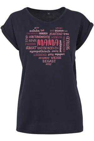 Youth Designz Print-Shirt "Mama Herz Liebe" Damen T-Shirt Statement oder Geschenk Frauen Motiv mit stylischen und süßen Aufdruck für Mütter - Verkäufer: EmDa Trading GmbH