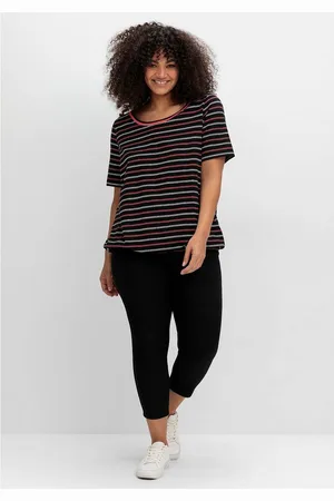 Sheego 7/8-Hose Große Größen mit Gummibund