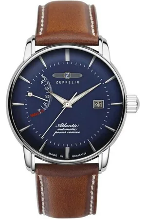 Zeppelin Automatikuhr Atlantic Herrenuhr Lederband 42 mm 8462-3, mit Gangreserveanzeige - Verkäufer: Jäckle Uhrenhandel e.K.