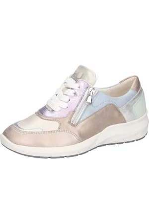Waldläufer M-TONIA Keilsneaker Schnürschuh, Komfortschuh, Bequemschuh mit Reißverschluss, M-Weite