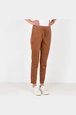 Buena Vista Stretch-Jeans JOGG PANTS cognac 2209 B5798 9247.4765 - Vegan Velour - Verkäufer: Jeans-Manufaktur