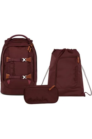 Satch Schulranzen Schulrucksack-Set PACK Nordic Ruby 3-teilig (3-teilig), ergonomisch, Your-Size-System: auf Körpergröße anpassbar - Verkäufer: DSBO
