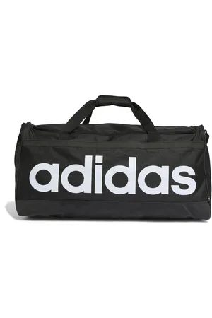 adidas Gymbag LINEAR DUFFEL L BLACK/WHITE - Verkäufer: Intersport Stähle
