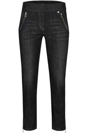 Robell Slim-fit-Jeans NENA09 7/8 Jeans mit Reißer am Beinabschluß - Verkäufer: ZEITLERONLINE