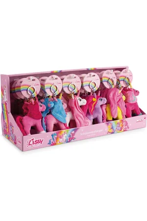 NICI Schlüsselanhänger 49960 Sortiment Schlüsselanhänger Lissy PONY 6 Designs - Verkäufer: moluna
