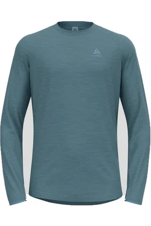 Odlo Fleecepullover Herren Run Easy Warm Mid Layer Rolli 313612 blue - Verkäufer: highway-shop