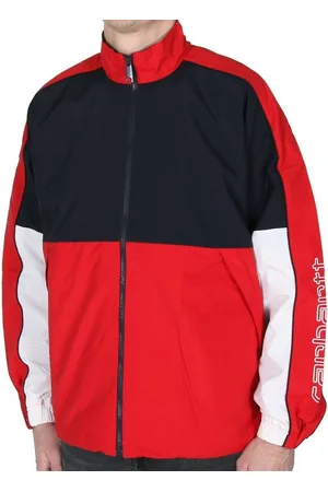 Carhartt Allwetterjacke Terrace Jacket Dark Navy Cardinal White - Verkäufer: Schuhdealer
