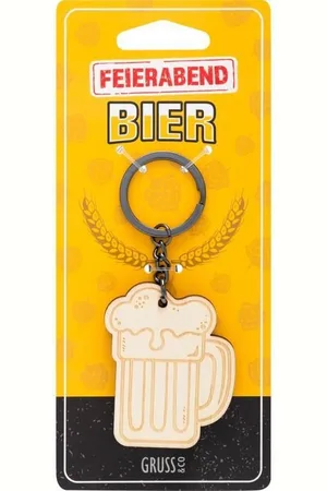 Sheepworld Schlüsselanhänger Schlüsselanhänger Motiv Bier - Verkäufer: moluna