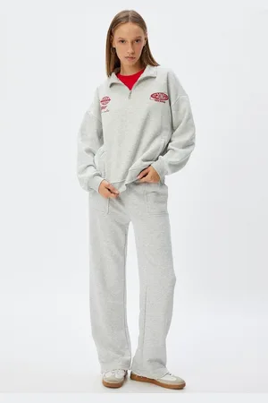 Koton Sweatshirt Halbreißverschluss Mit Reißverschlussdetail - Verkäufer: